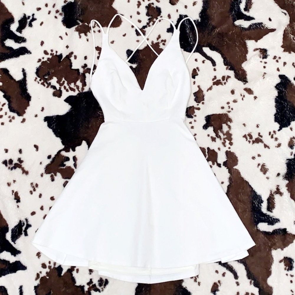 Lulus white dress